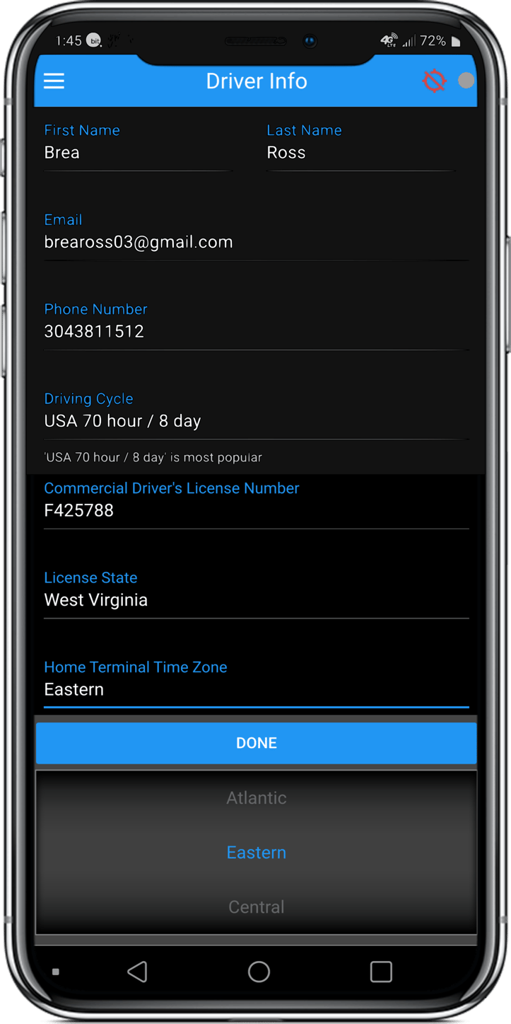 How do I set or change my timezone?